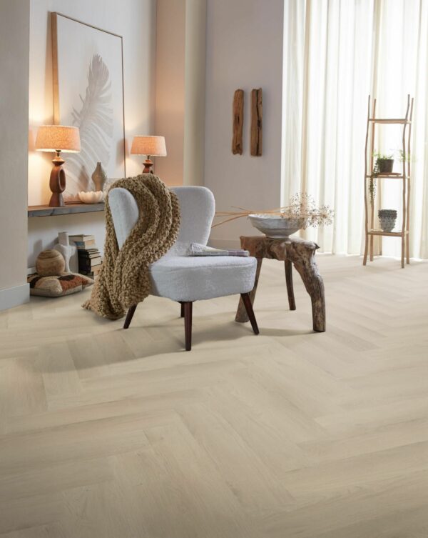 3Spigato Navaro visgraat dryback beige