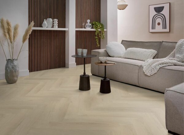 4Spigato Navaro visgraat dryback beige