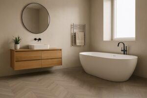 PVC vloer badkamer