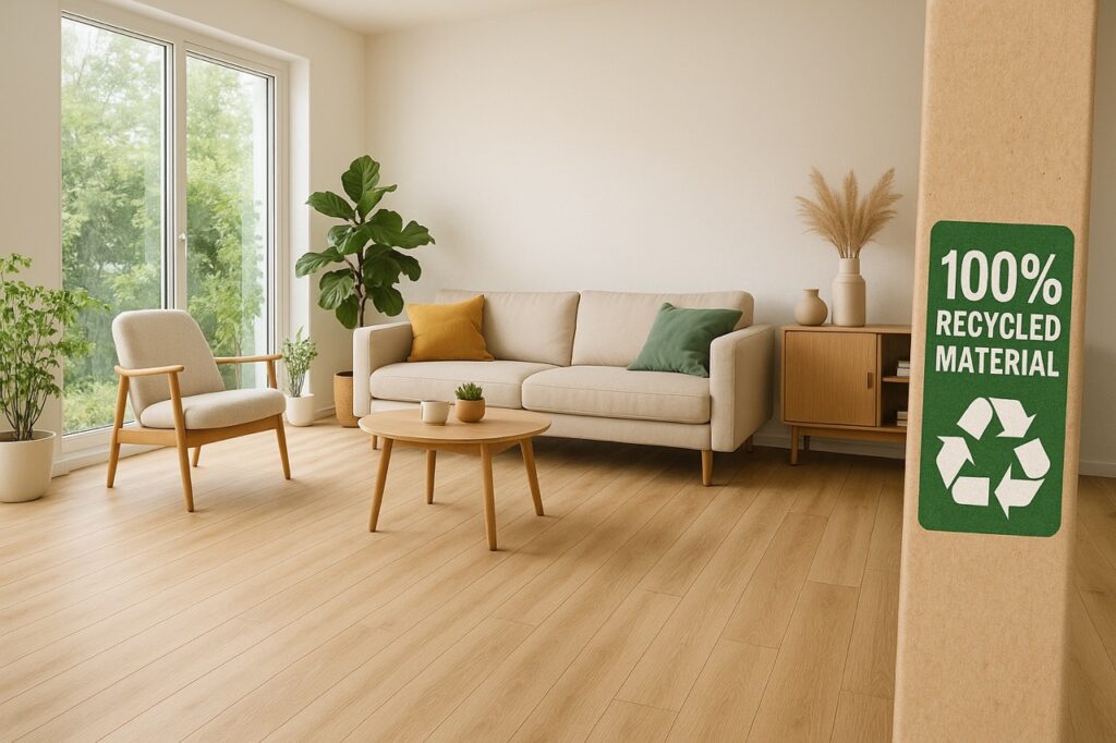 Recyclebare PVC vloeren groot