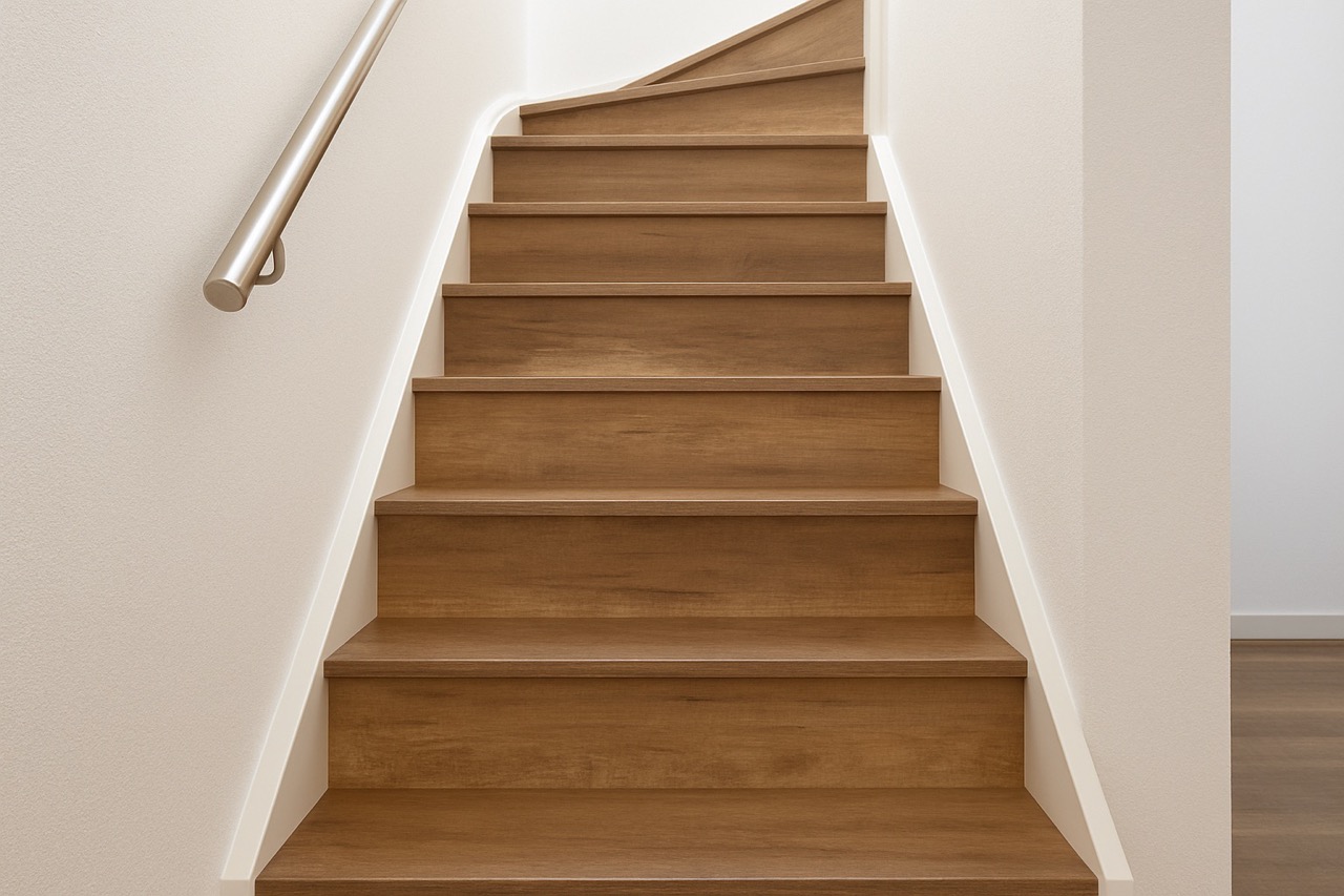 Trap bekleden met PVC 1