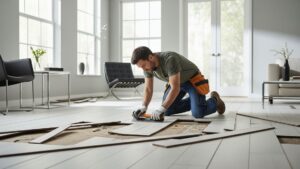 PVC vloer verwijderen