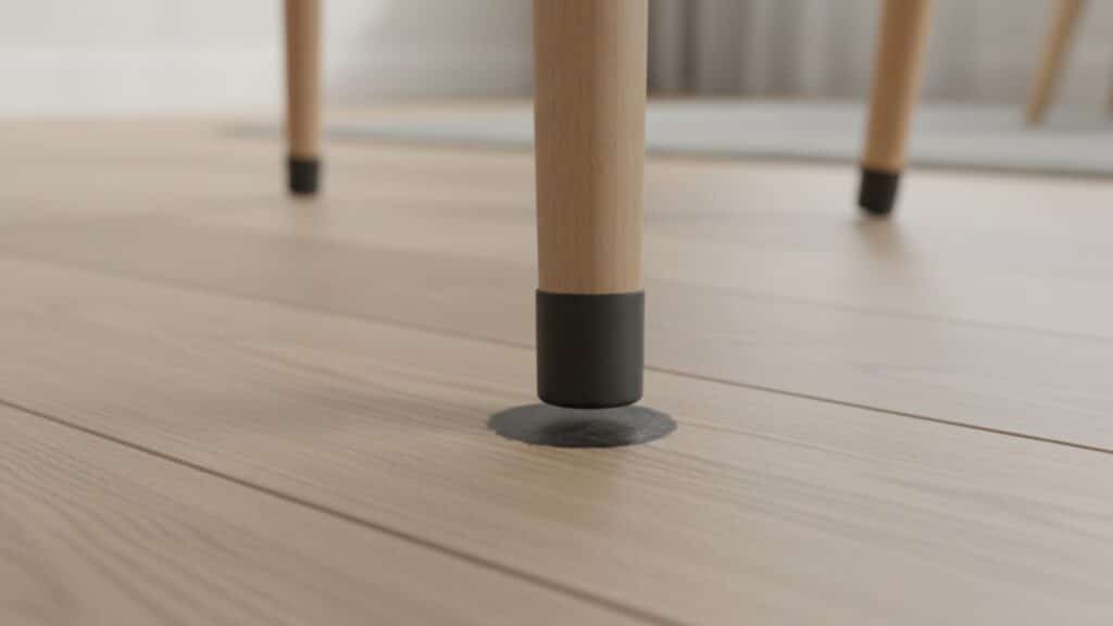 Verkleuring PVC vloer verwijderen