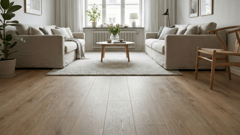 PVC vloer in houtlook met natuurlijke uitstraling en scherpe prijs