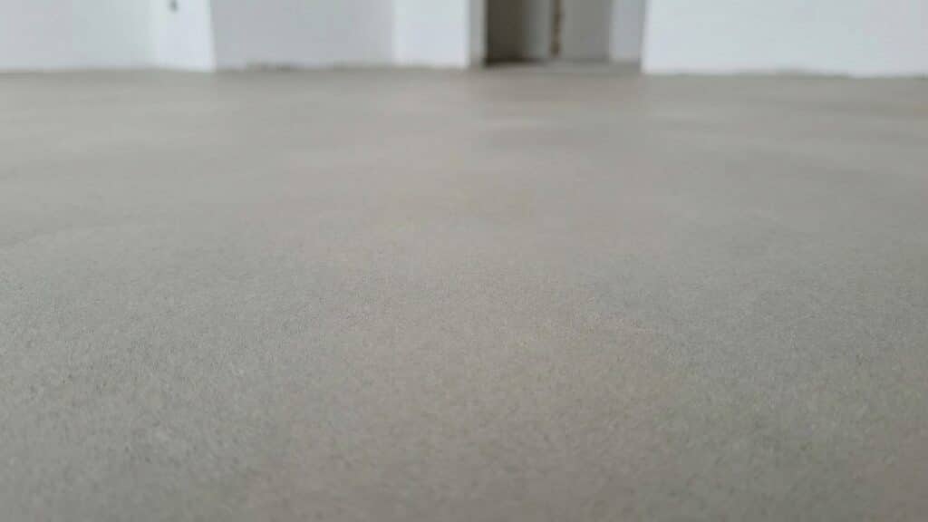 geegaliseerde ondervloer voor verlijmd pvc