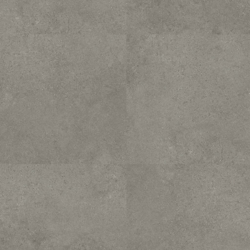 Bovenaanzicht van de Gelasta Flash 2200 PVC tegels in Basalt Grey, een grijze betonlook