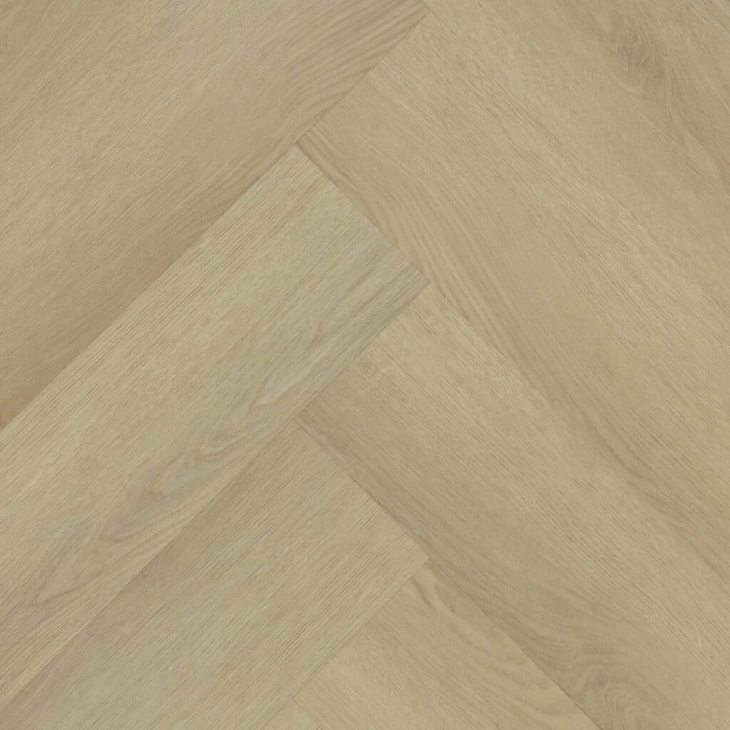 Bovenaanzicht van de Gelasta Sierra Visgraat 2102 Light PVC vloer