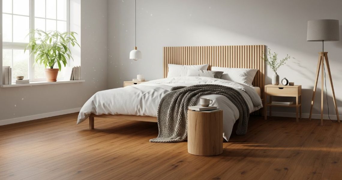 PVC vloer slaapkamer