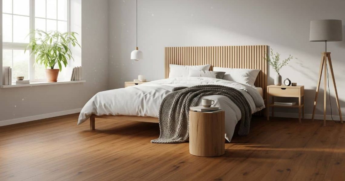 PVC vloer slaapkamer