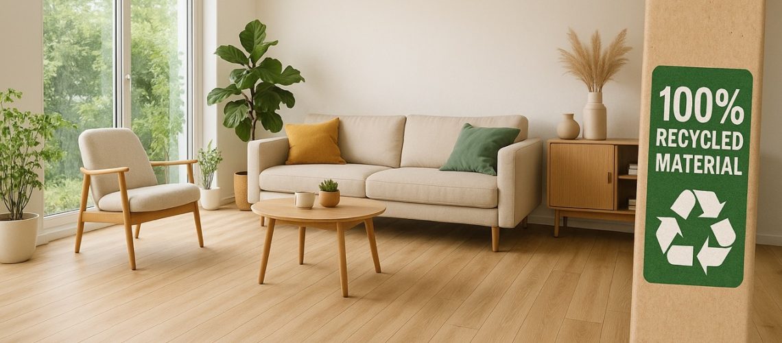 Recyclebare PVC vloeren groot